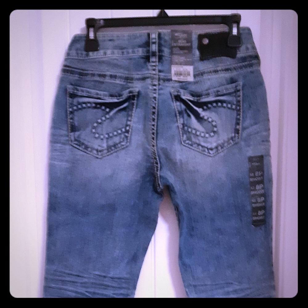 Silver jeans